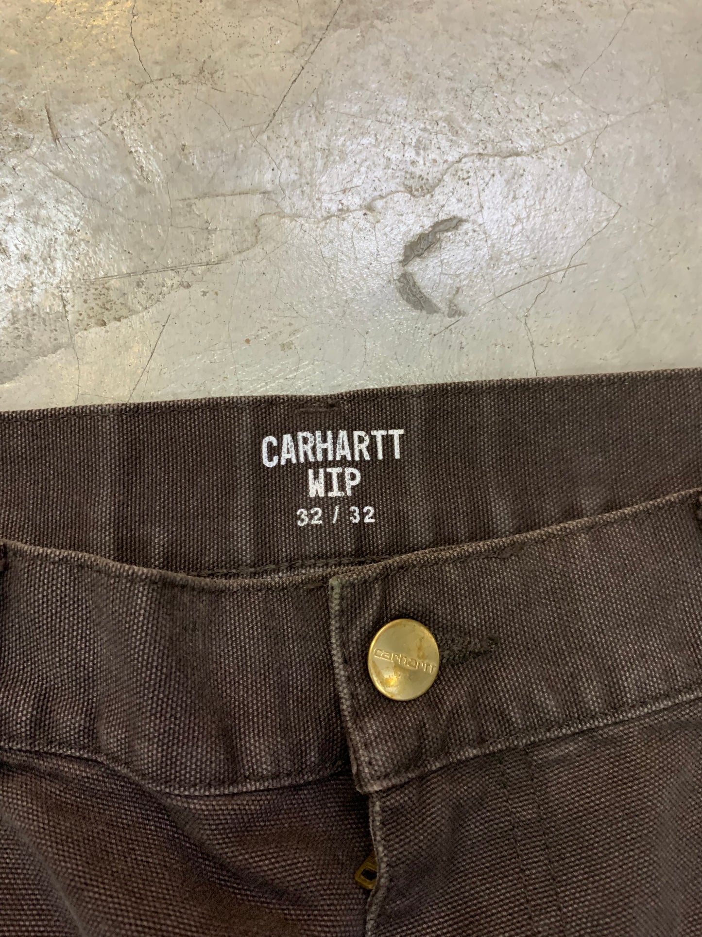 (34) Carhartt Wip Carpenter Pants